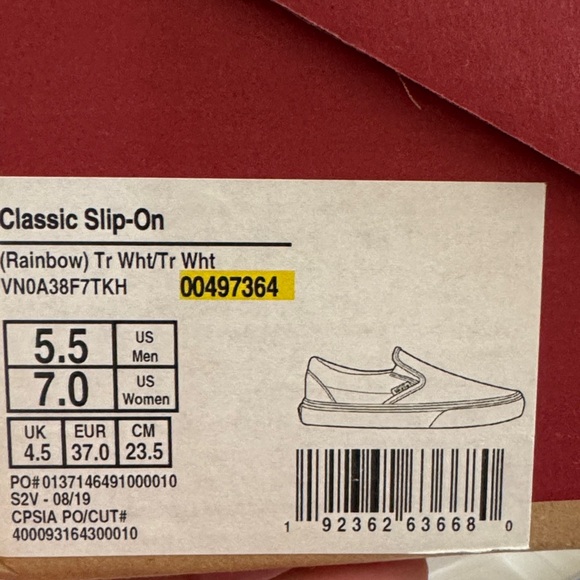 Vans Rainbow slip on - Picture 6 of 6